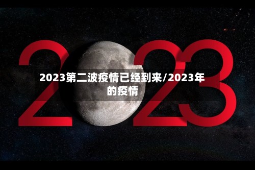 2023第二波疫情已经到来/2023年的疫情-第3张图片