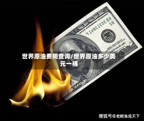 世界原油费用查询/世界原油多少美元一桶-第2张图片
