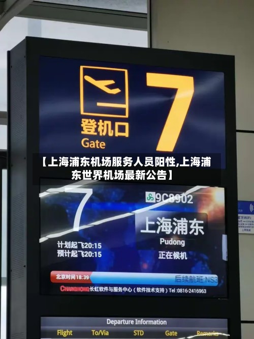 【上海浦东机场服务人员阳性,上海浦东世界机场最新公告】-第2张图片