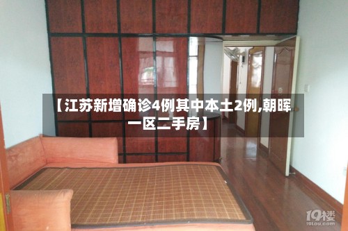 【江苏新增确诊4例其中本土2例,朝晖一区二手房】-第3张图片