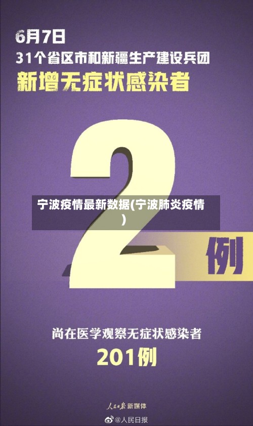 宁波疫情最新数据(宁波肺炎疫情)