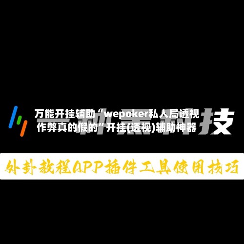 万能开挂辅助“wepoker私人局透视作弊真的假的”开挂(透视)辅助神器-第2张图片