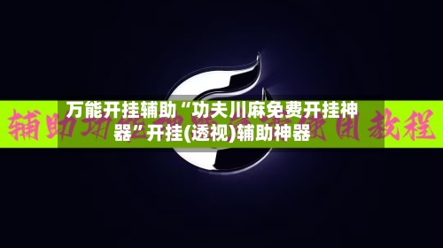 万能开挂辅助“功夫川麻免费开挂神器”开挂(透视)辅助神器-第2张图片