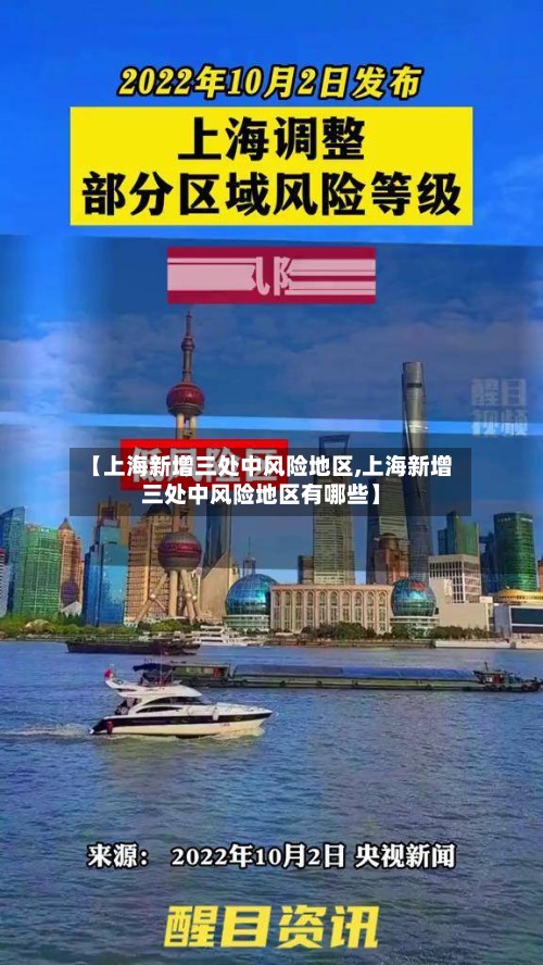 【上海新增三处中风险地区,上海新增三处中风险地区有哪些】