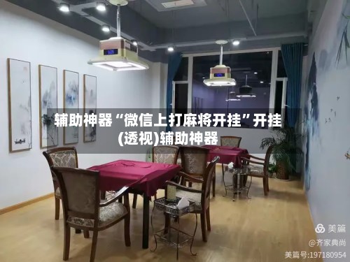 辅助神器“微信上打麻将开挂”开挂(透视)辅助神器-第3张图片