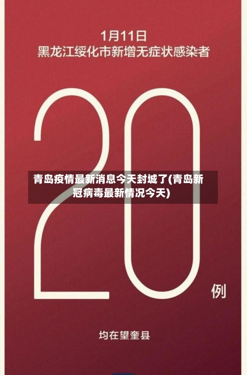 青岛疫情最新消息今天封城了(青岛新冠病毒最新情况今天)-第3张图片