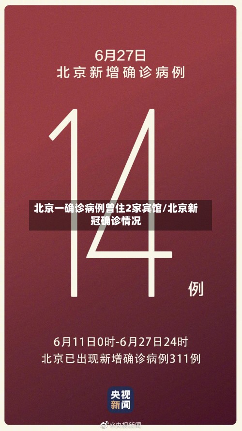 北京一确诊病例曾住2家宾馆/北京新冠确诊情况-第2张图片