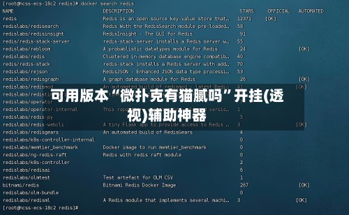 可用版本“微扑克有猫腻吗	”开挂(透视)辅助神器-第2张图片