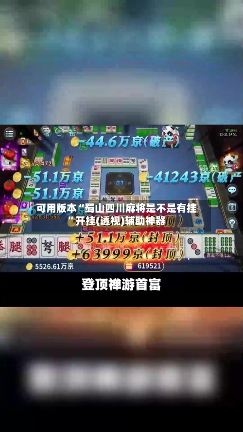 可用版本“蜀山四川麻将是不是有挂	”开挂(透视)辅助神器-第3张图片