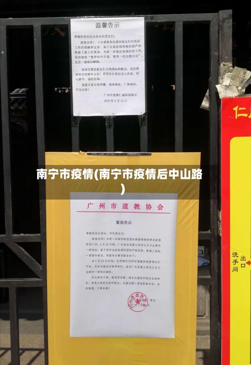 南宁市疫情(南宁市疫情后中山路)-第2张图片