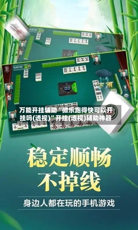 万能开挂辅助“微乐跑得快可以开挂吗(透视)”开挂(透视)辅助神器-第2张图片