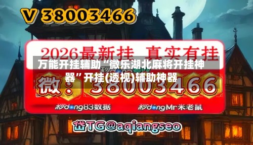 万能开挂辅助“微乐湖北麻将开挂神器”开挂(透视)辅助神器-第2张图片