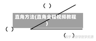 直角方法(直角全程视频教程)-第2张图片