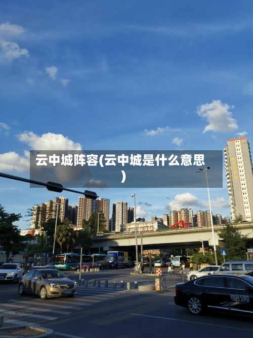 云中城阵容(云中城是什么意思)