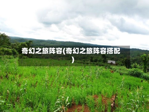 奇幻之旅阵容(奇幻之旅阵容搭配)-第2张图片