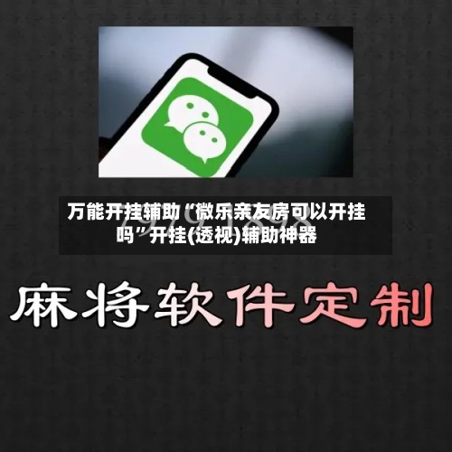 万能开挂辅助“微乐亲友房可以开挂吗	”开挂(透视)辅助神器-第2张图片